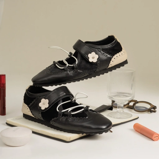 Image of Dianable - Meena Flatshoes Black Sepatu Wanita | Sneakerina