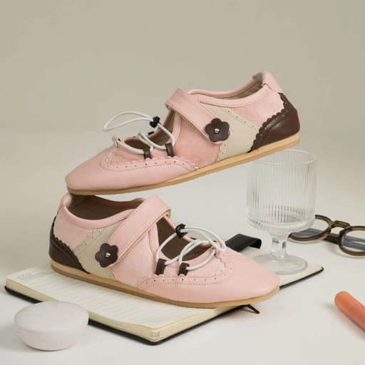 Image of Dianable - Meena Flatshoes Pink Sepatu Wanita | Sneakerina