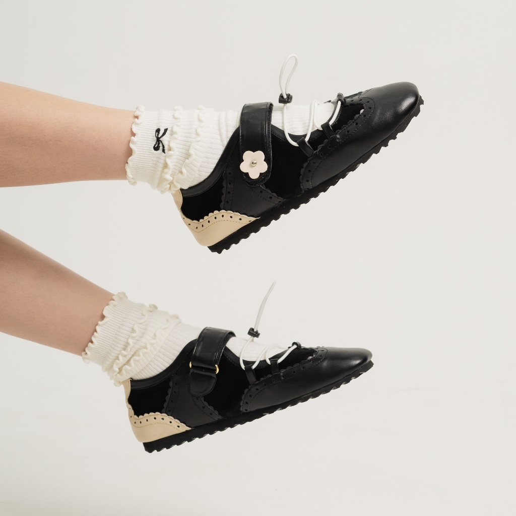 Dianable - Meena Flatshoes Black Sepatu Wanita | Sneakerina