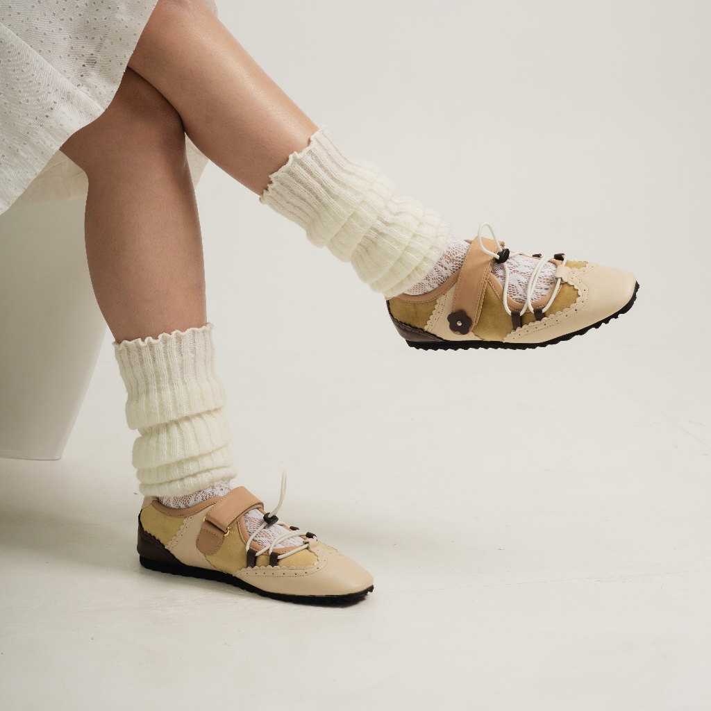 Dianable - Meena Flatshoes Cinnamon Sepatu Wanita | Sneakerina