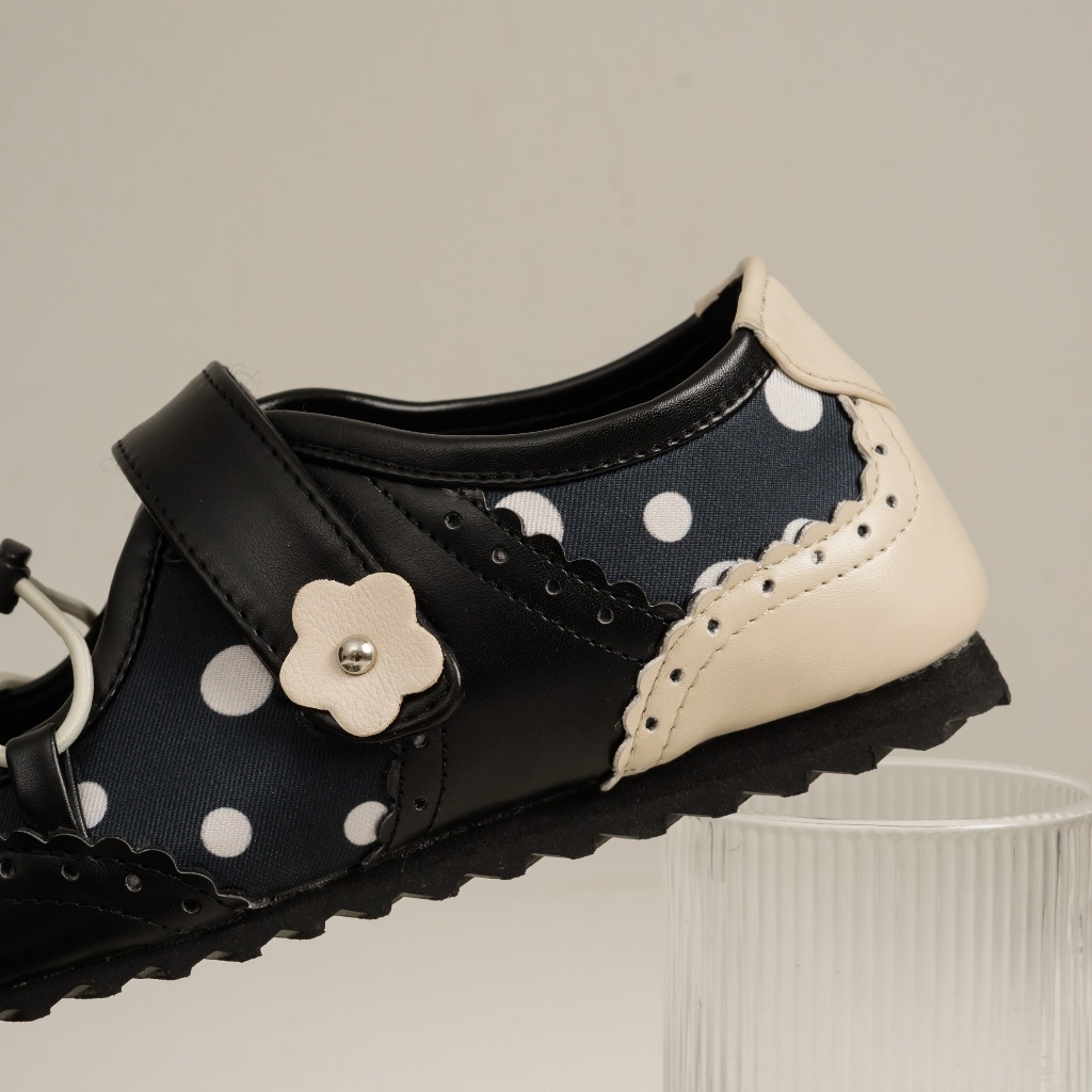 Meena Flatshoes Polkadot Sepatu Wanita | Sneakerina - Dianable