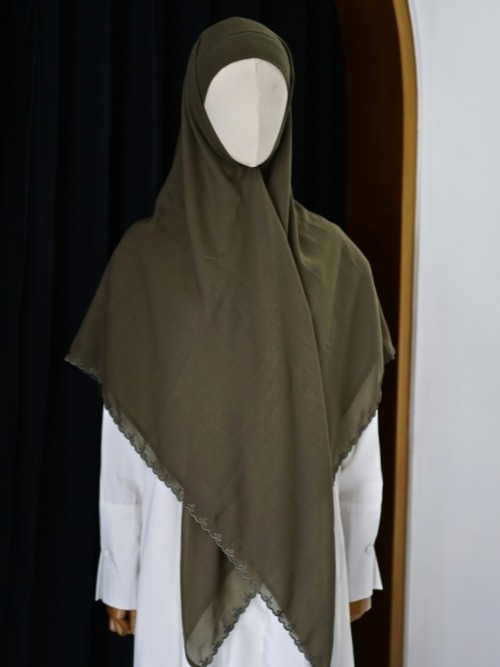 KHIMAR BANDANA SULAM AINUN - GHANIEA