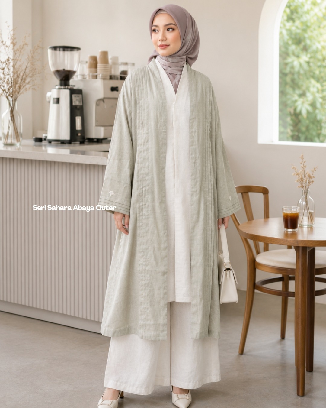 SAHARA ABAYA OUTER - TENANG HATI
