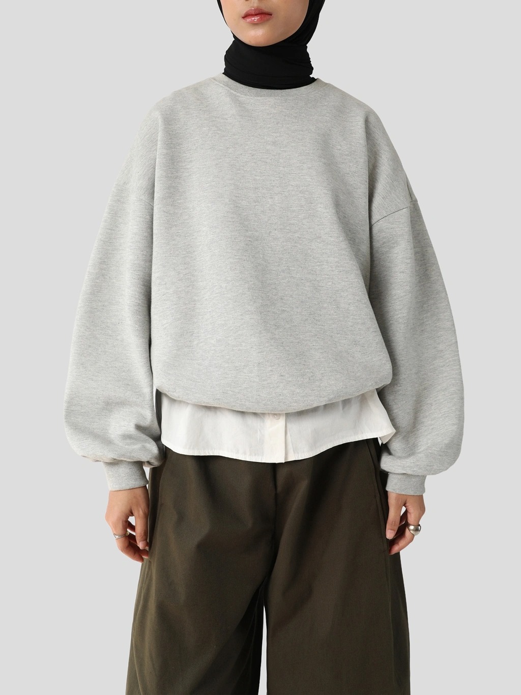 LAYERED SWEATSHIRT 2.0 - SABAMODEST