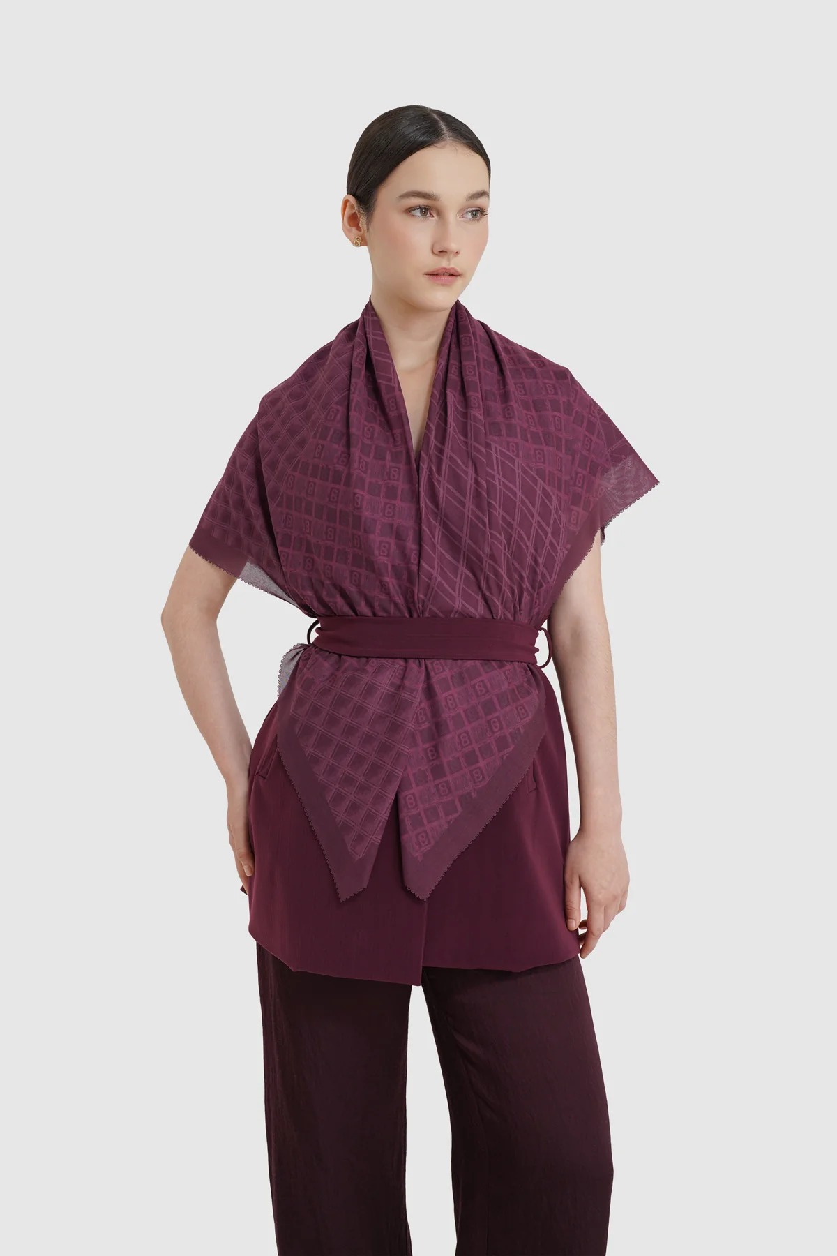 MUSEE VOILE SQUARE - BUTTONSCARVES