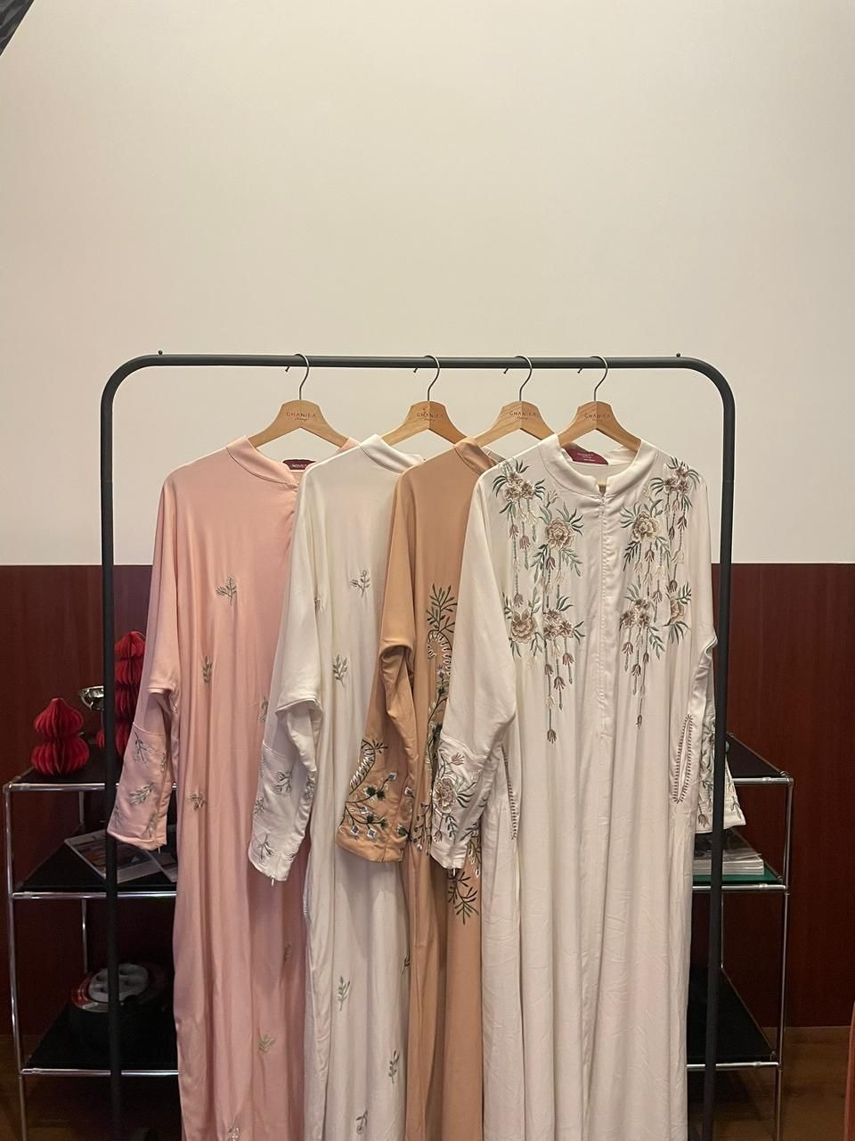 DAILY ABAYA 2 IN 1 RAYON LYOCELL BORDIR - GHANIEA
