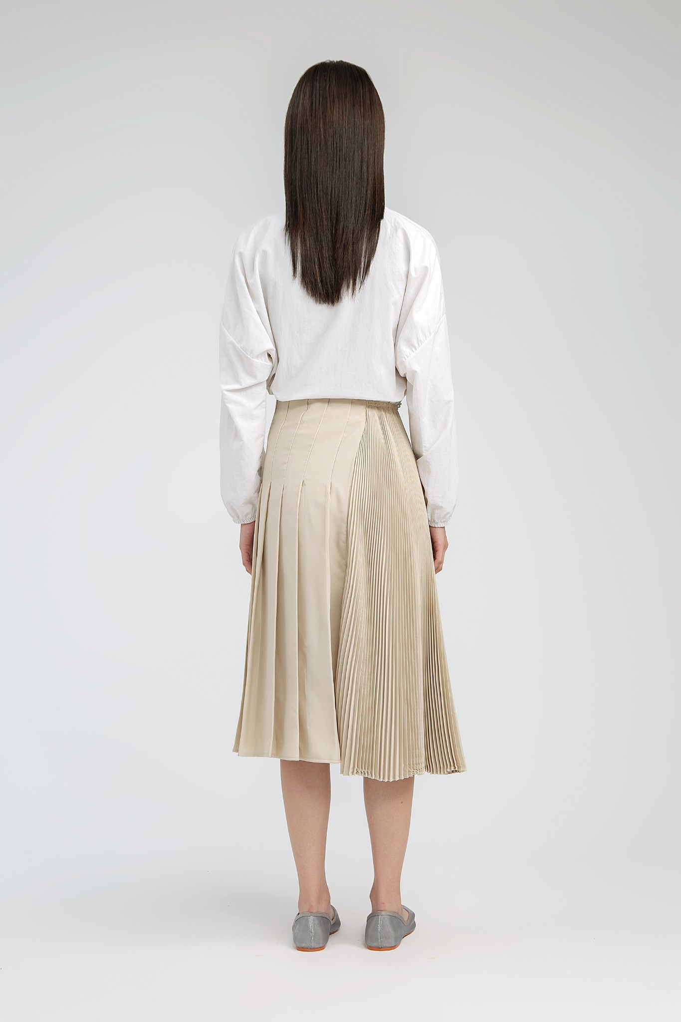 MALLI DOUBLE PLEATED SKIRT - NAGITA SLAVINA X IKYK