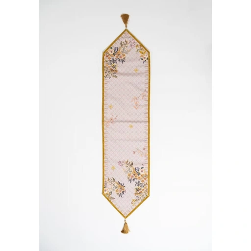 Image of IVANA TABLE RUNNER SET - CREAM