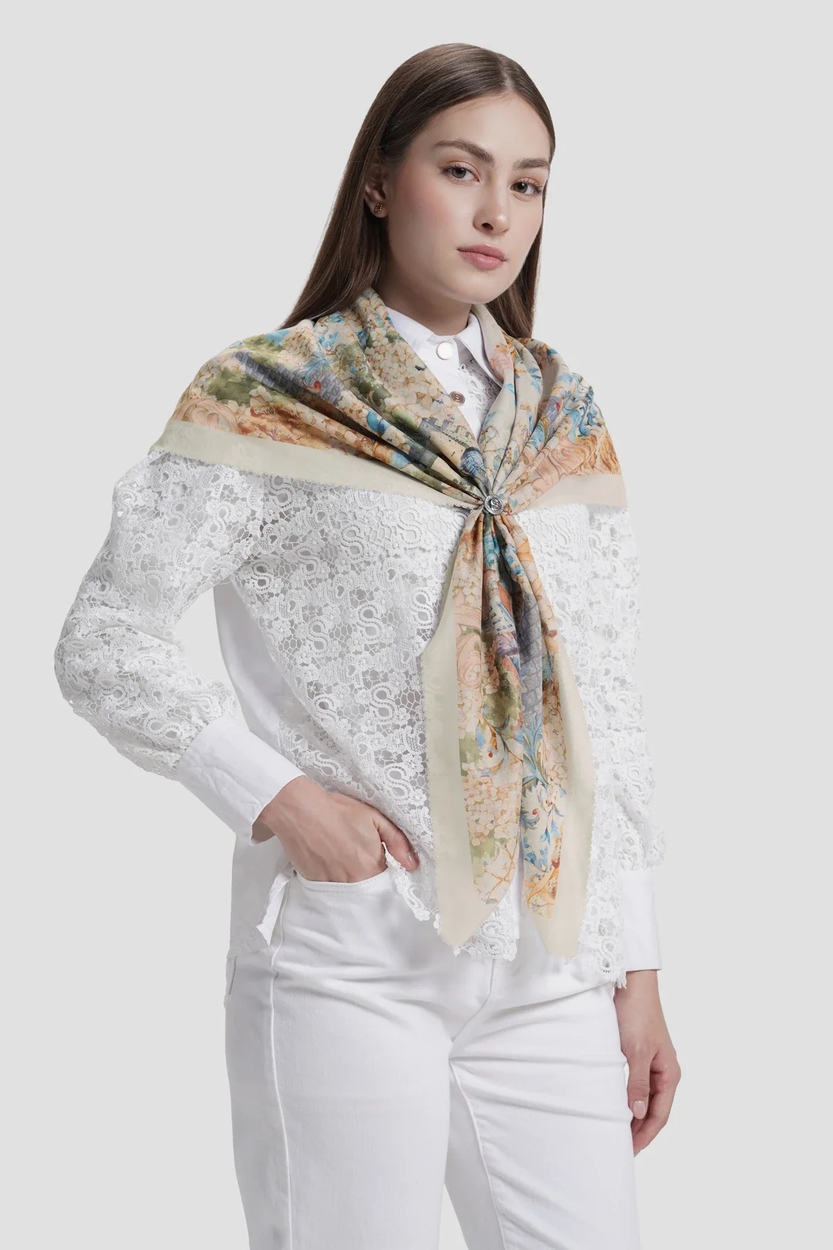 ISTANBUL VOILE SQUARE - BUTTONSCARVES