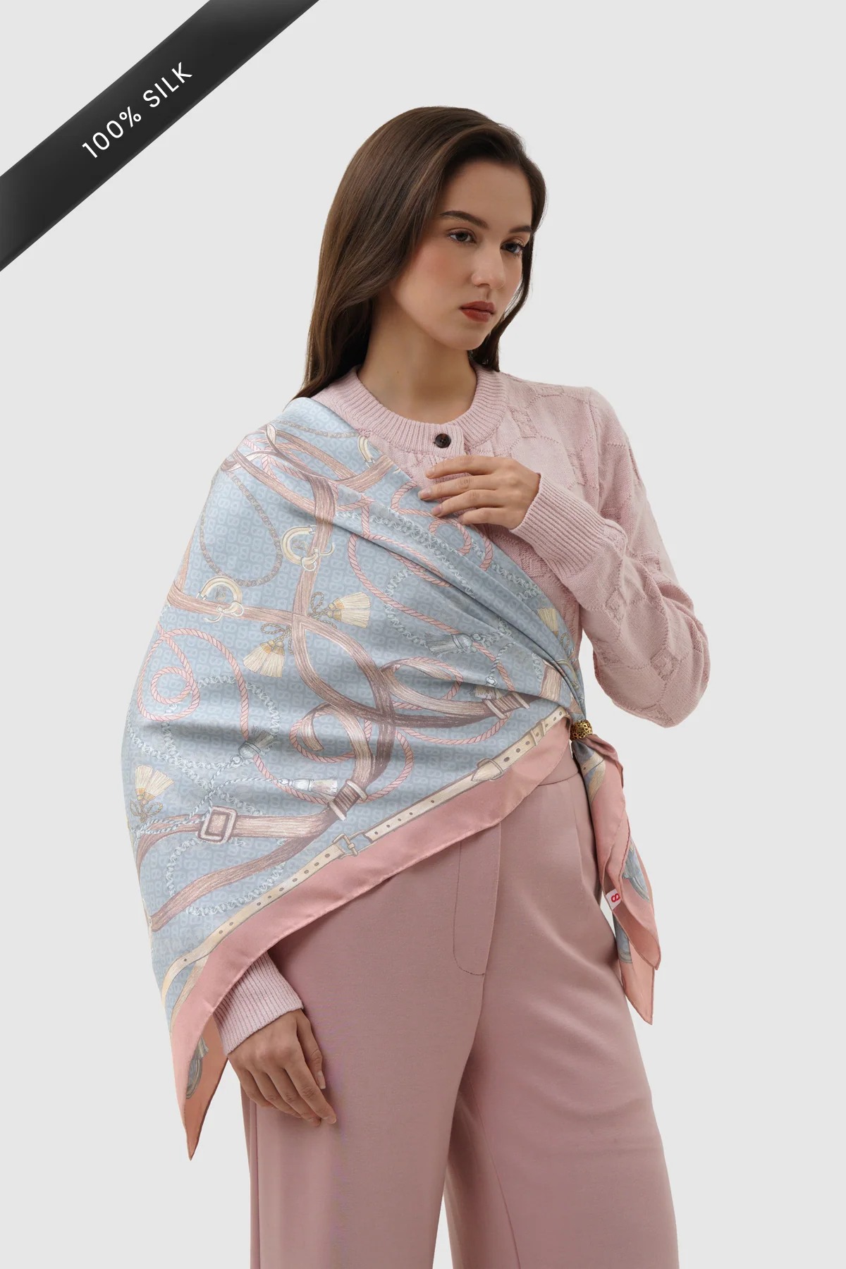 ALEXANDRA VOILE SQUARE - BUTTONSCARVES