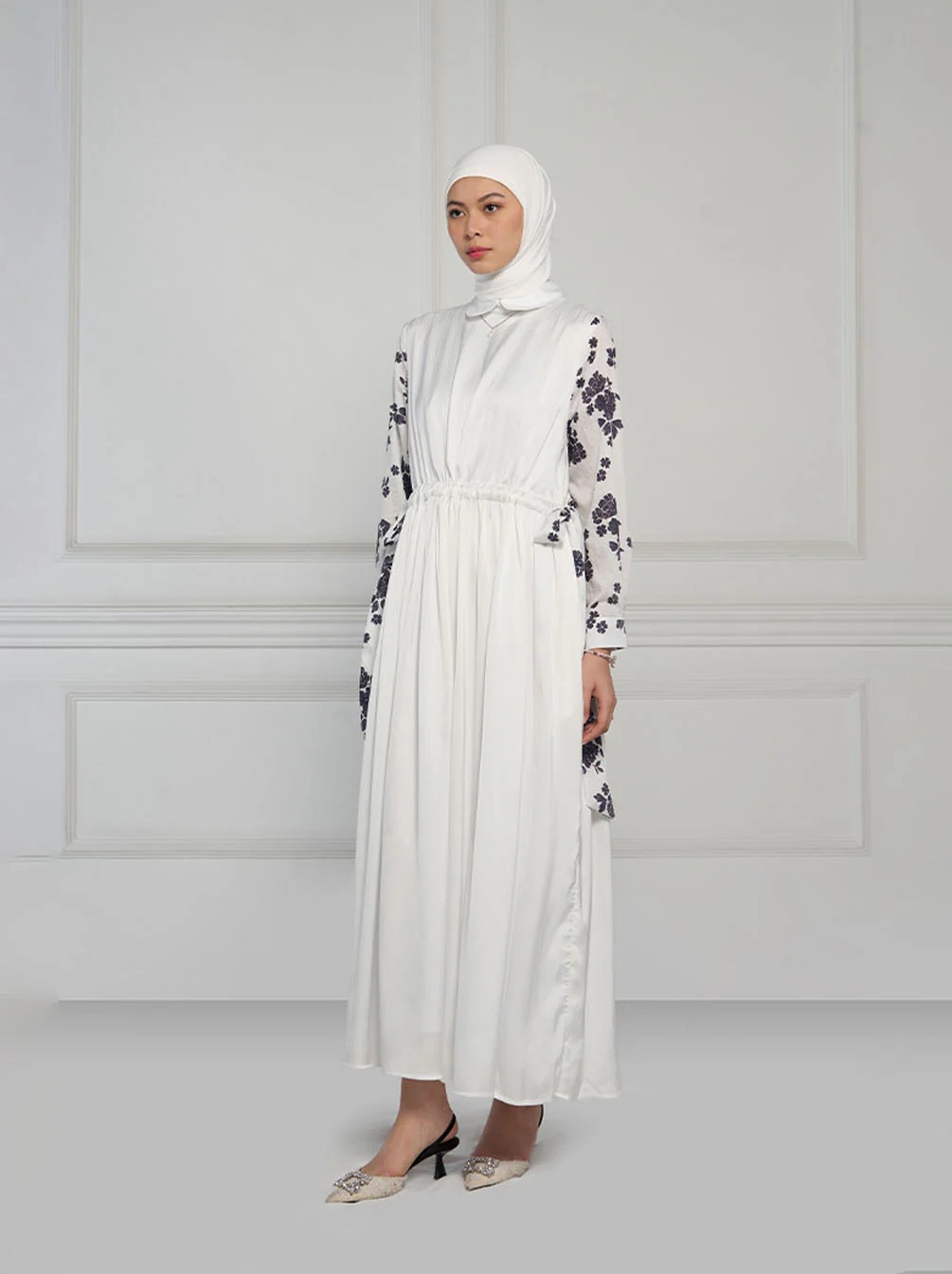 ALIA CINCHED WAIST DRESS - KAMI