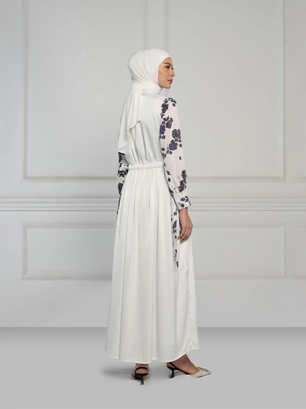 ALIA CINCHED WAIST DRESS - KAMI