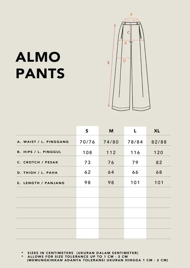 ALMO RELAXED PANTS - KAMI