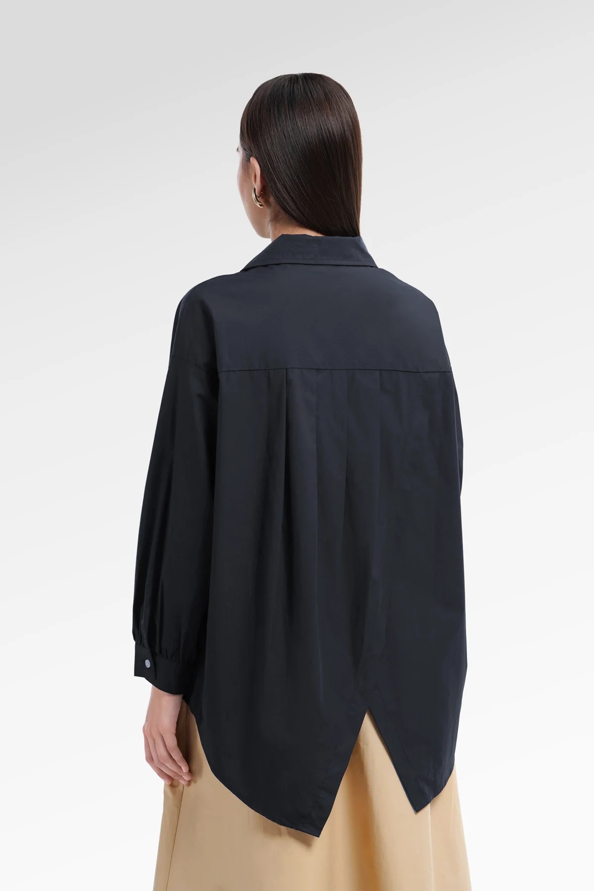 ALINA OVERSIZE SHIRT - BENANG JARUM 