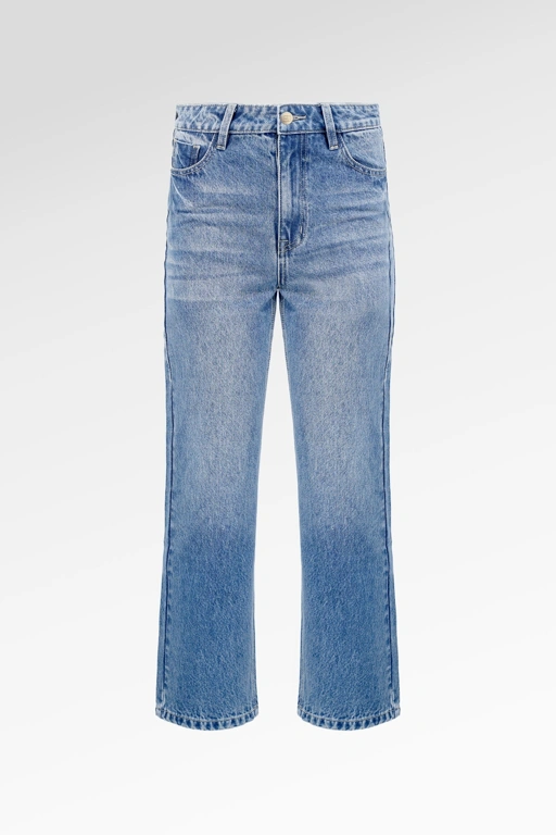 Image of MYRA DENIM PANTS - BENANG JARUM