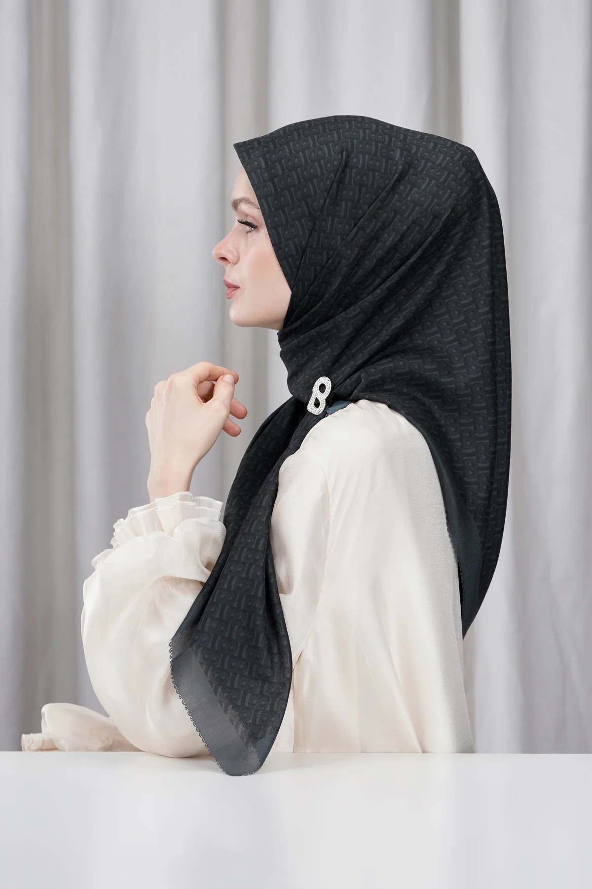 BIMU VOILE SQUARE - BUTTONSCARVES
