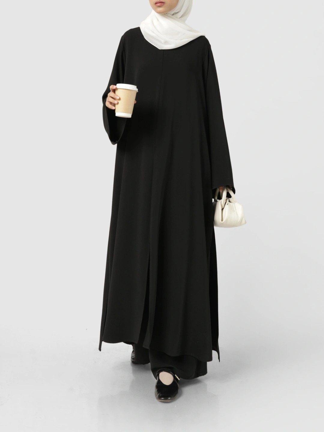 EASY MOVE ABAYA ANTI UV SET - SABAMODEST