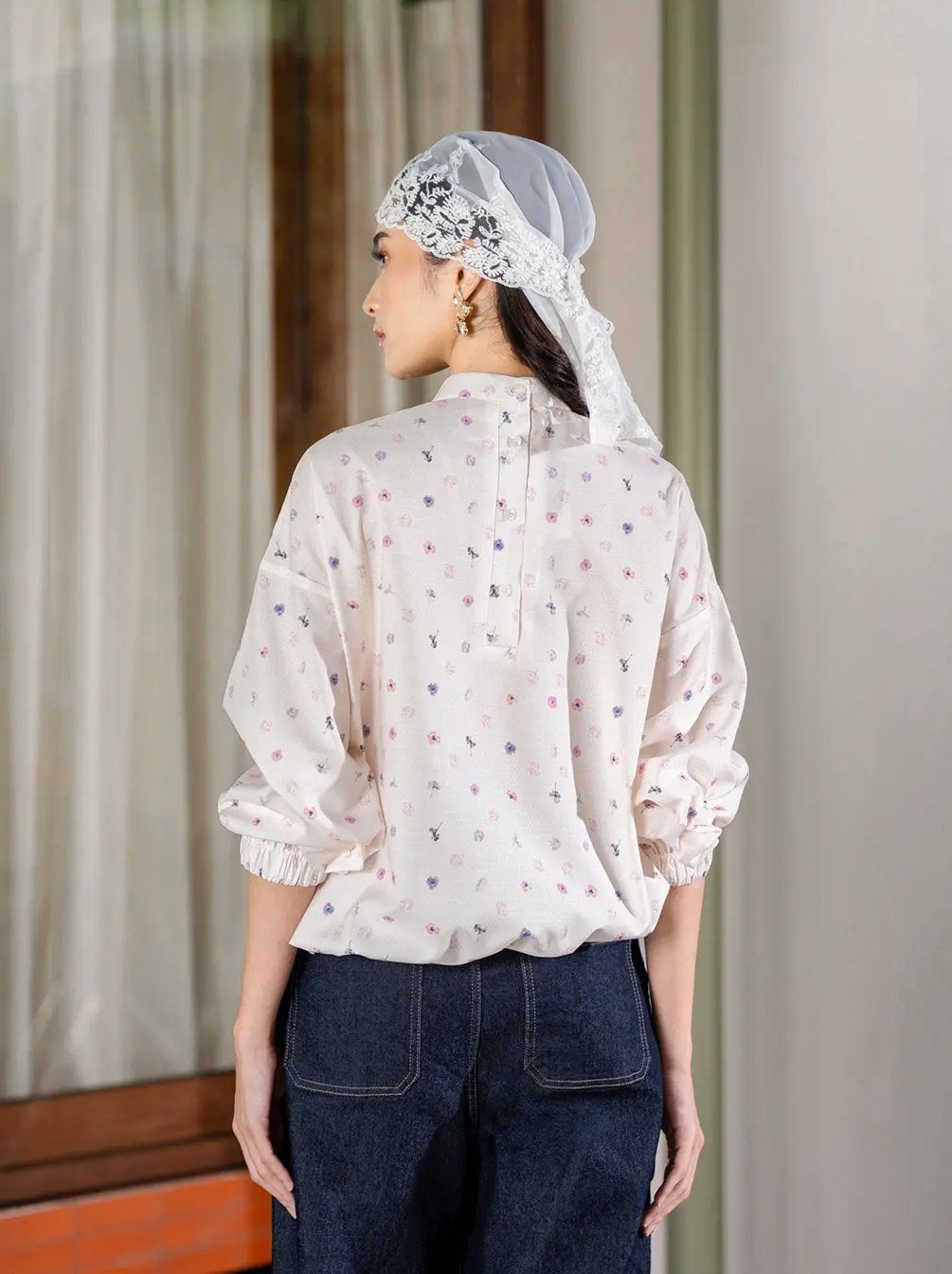 CANNA PUFF SLEEVE TOP - KAMI