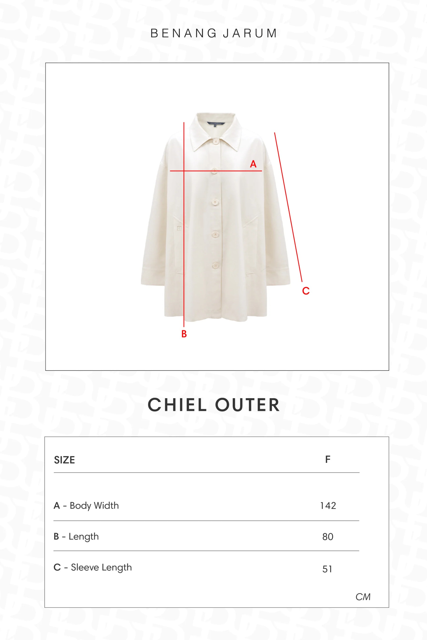 CHIEL OUTER - BENANG JARUM