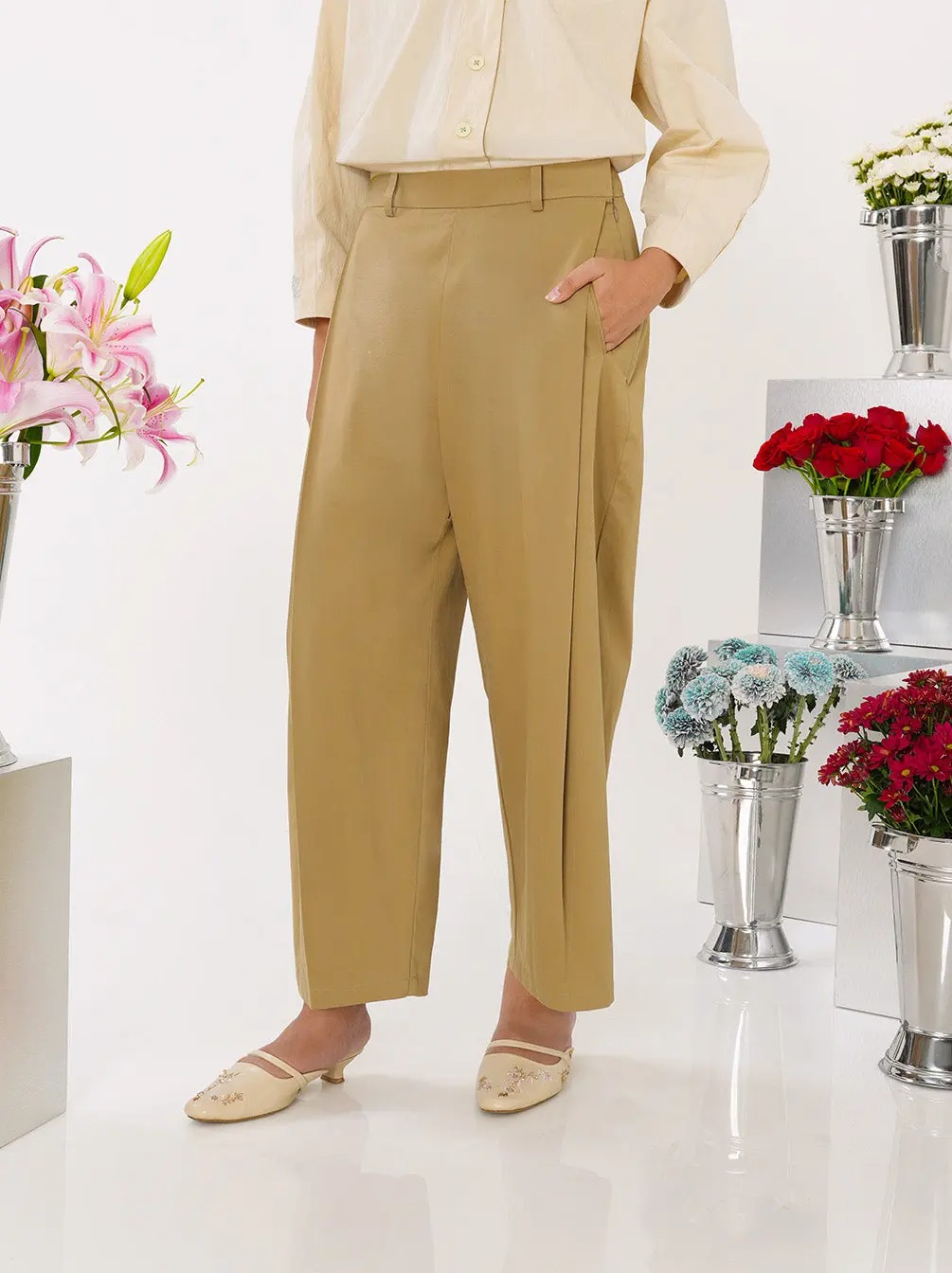 ALMO RELAXED PANTS - KAMI