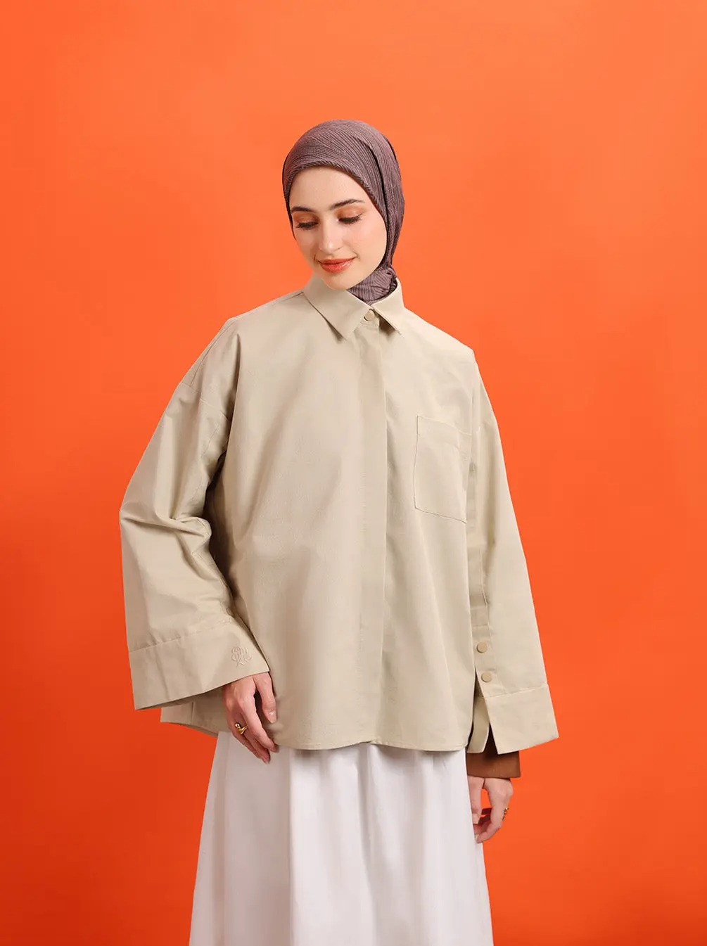 ISLA SNAP BUTTON TOP - KAMI