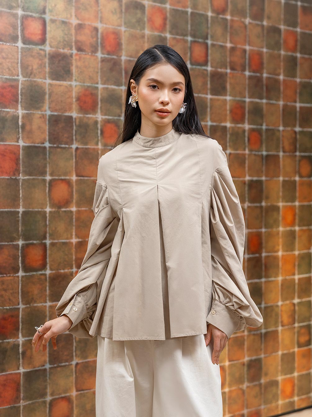 MAHIRA PUFF SLEVE TOP - KAMI