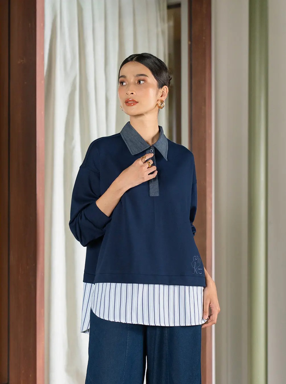 SABA PULLOVER SWEATER - KAMI