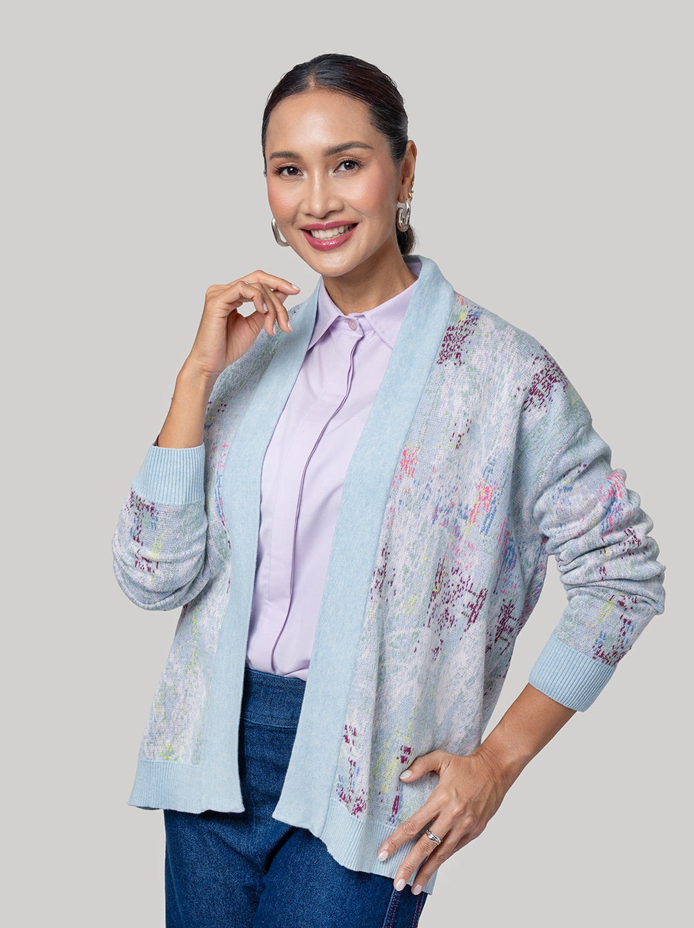 SAVARA REGULAR FIT CARDIGAN -  KAMI