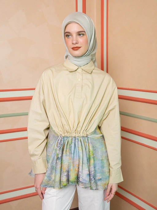 Image of SOLACE LAYERED TOP - KAMI