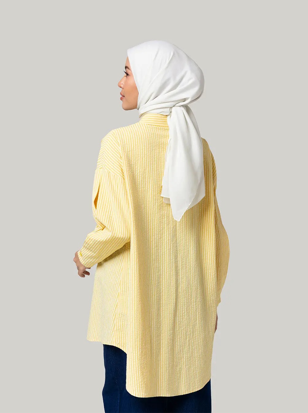 SOLEIL GATHERED WAIST TOP - KAMI