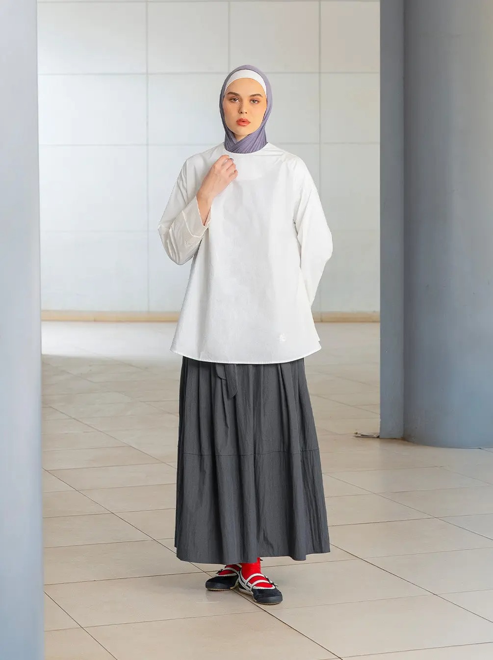 FAYE OVERSIZED TOP - KAMI