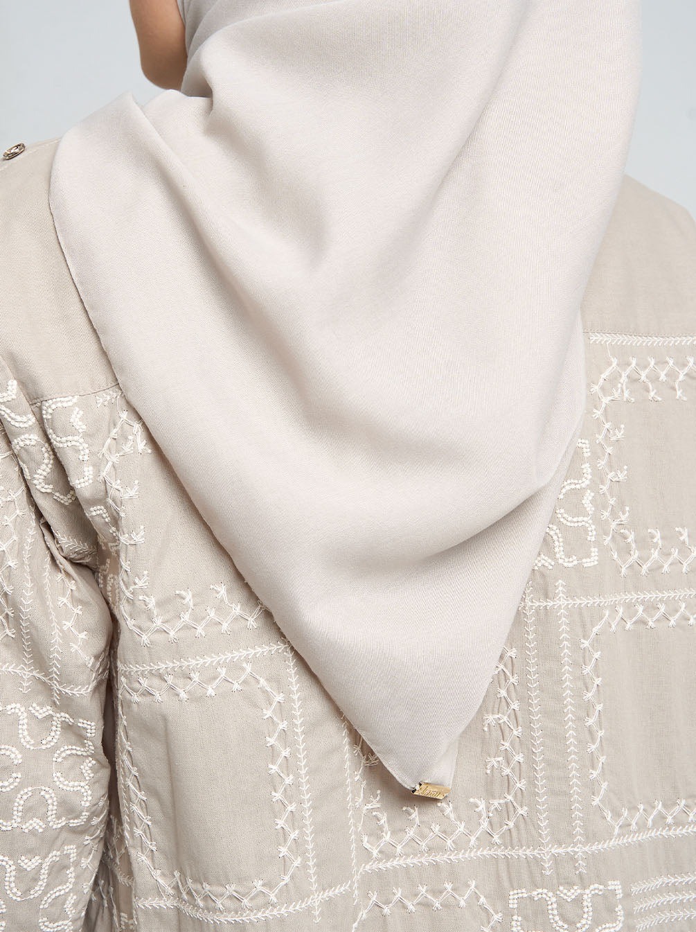 FINE VOILE PLAIN SCARF - KAMI