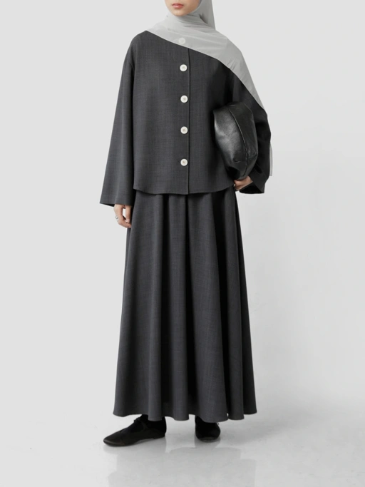 BUTTON LOOSE SHIRT - SABAMODEST