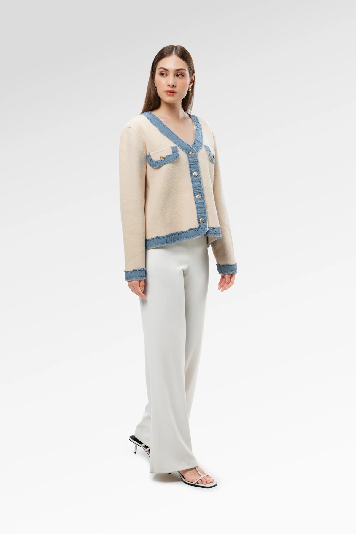 GRACELYN KNIT OUTER - BENANG JARUM