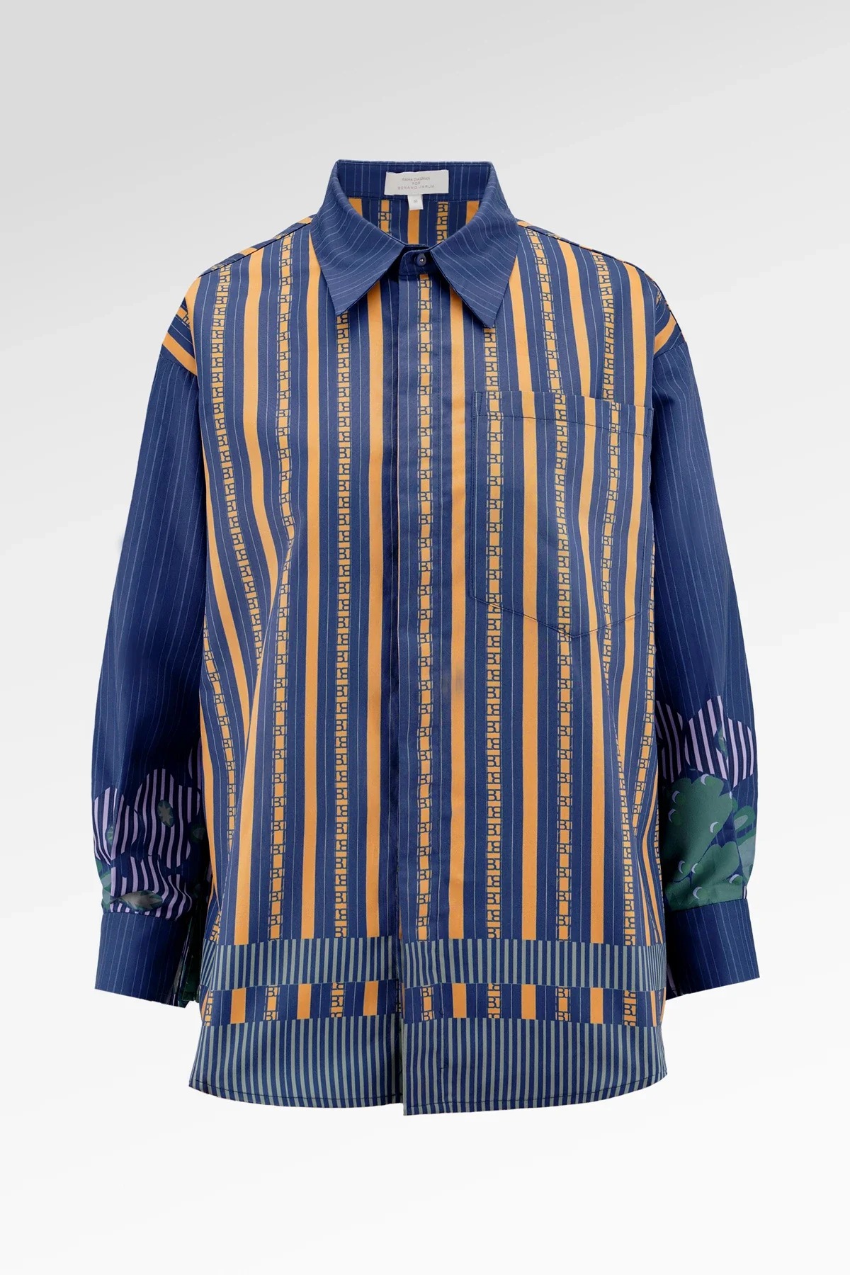 HBJ BACK PLEATED SHIRT - BENANG JARUM