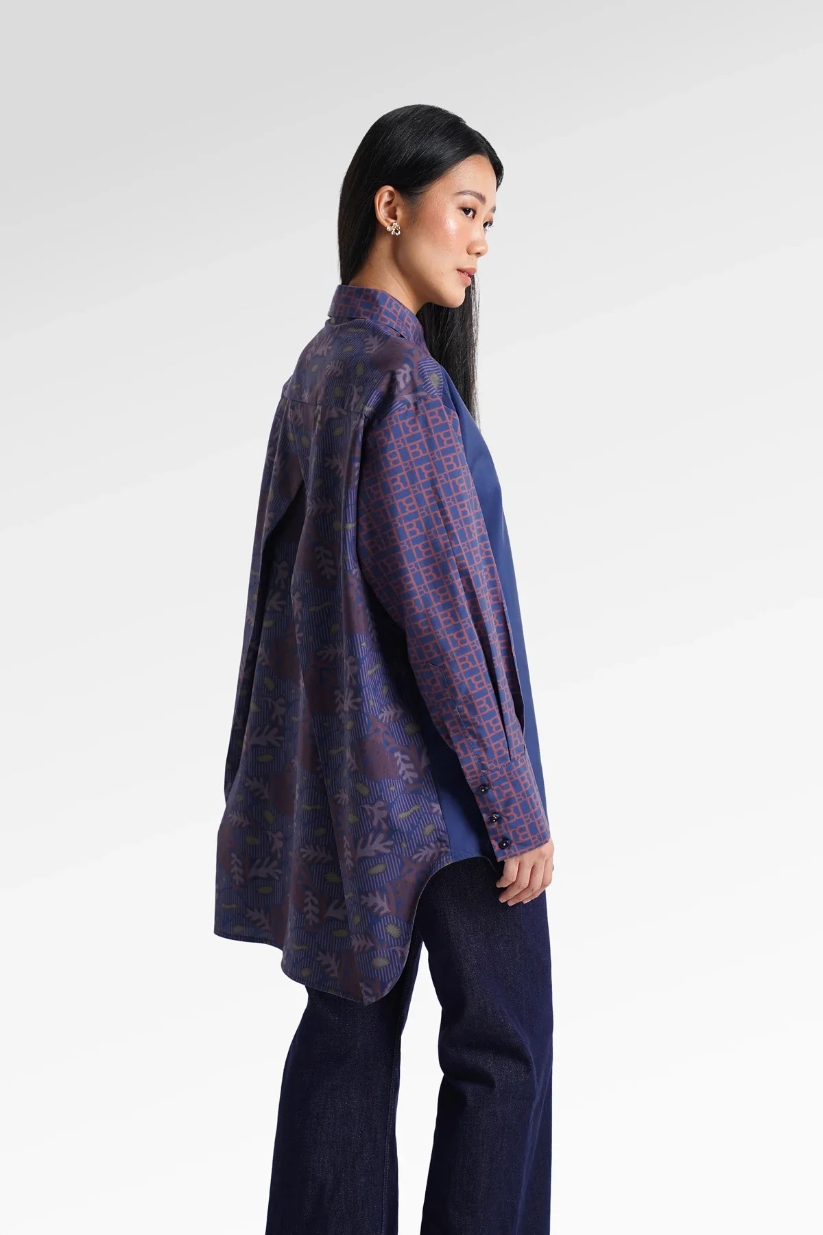 HBJ OVERLAP SHIRT - BENANG JARUM