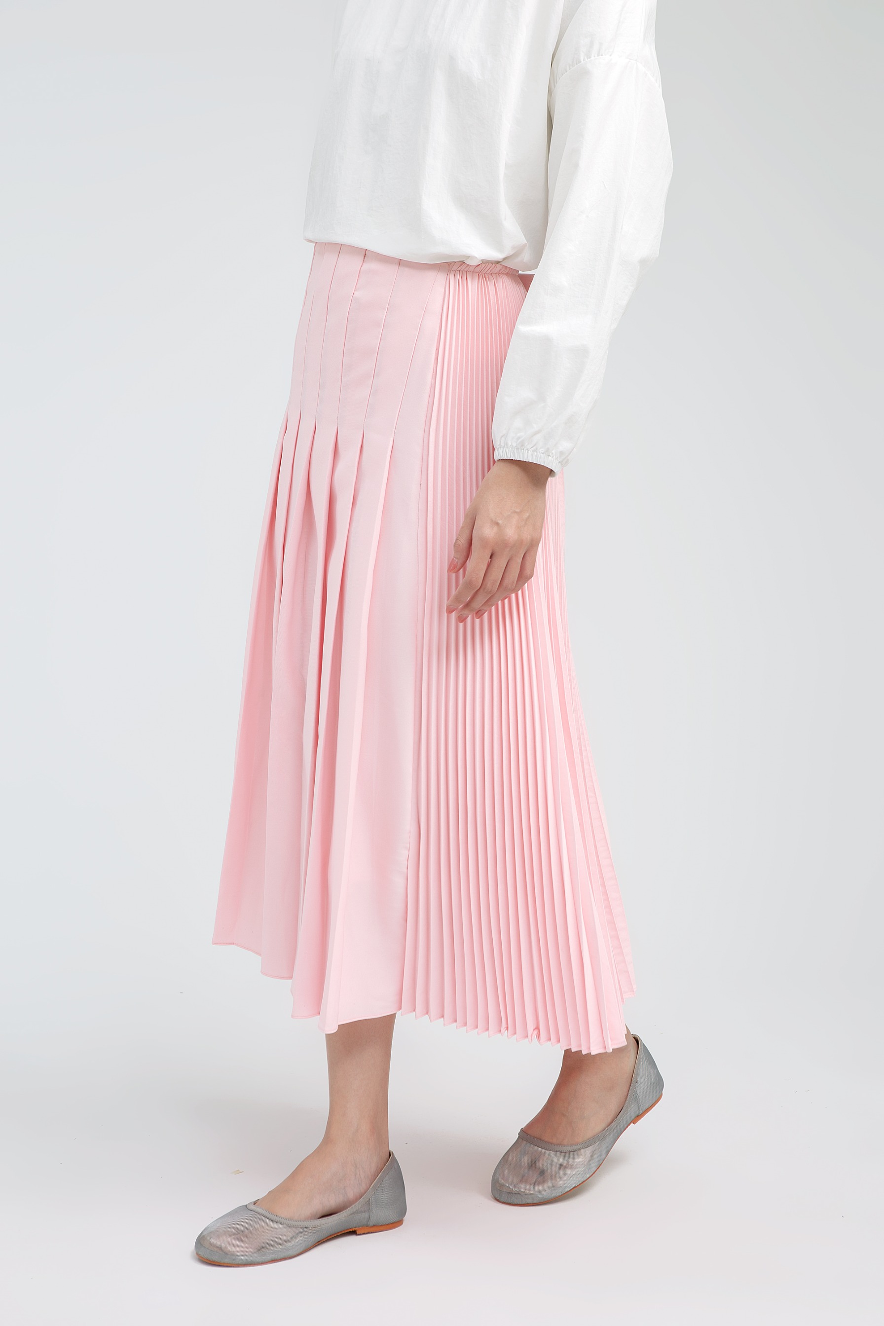 MALLI DOUBLE PLEATED SKIRT - NAGITA SLAVINA X IKYK