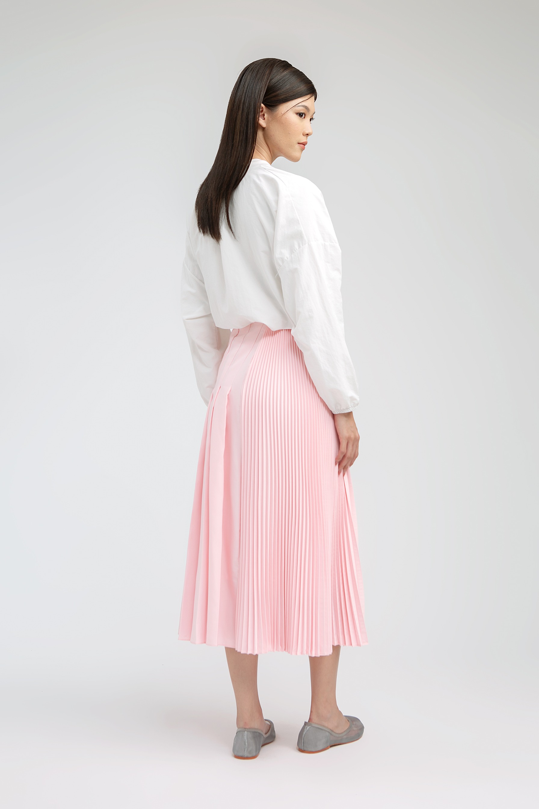 MALLI DOUBLE PLEATED SKIRT - NAGITA SLAVINA X IKYK