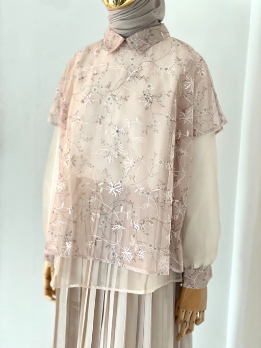 Image of ANNORA TOP PINK NUDE - SIMPLYVEEWEE