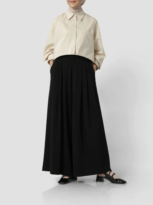 Image of FLOW WIDE TROUSERS  - SABAMODEST