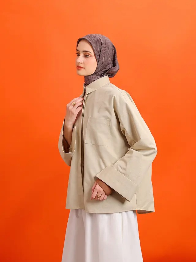 ISLA SNAP BUTTON TOP - KAMI