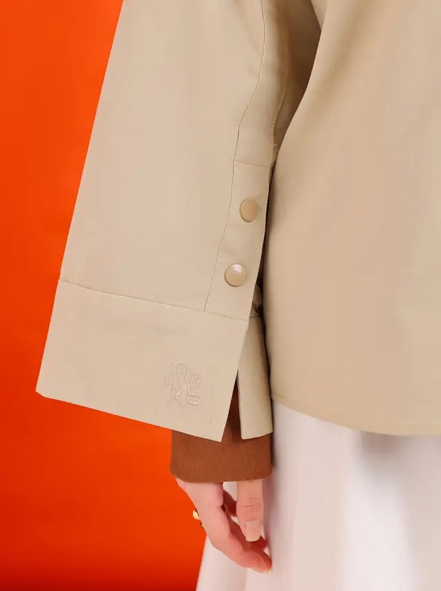 ISLA SNAP BUTTON TOP - KAMI