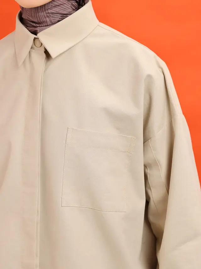 ISLA SNAP BUTTON TOP - KAMI