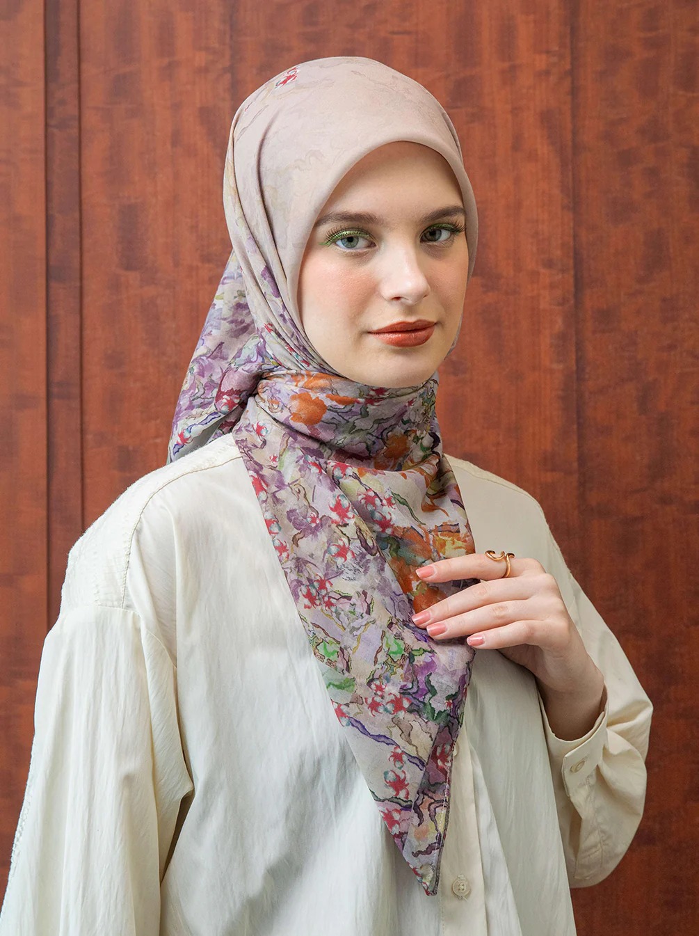 KATLA MAHIKA SIGNATURE SCARF - KAMI