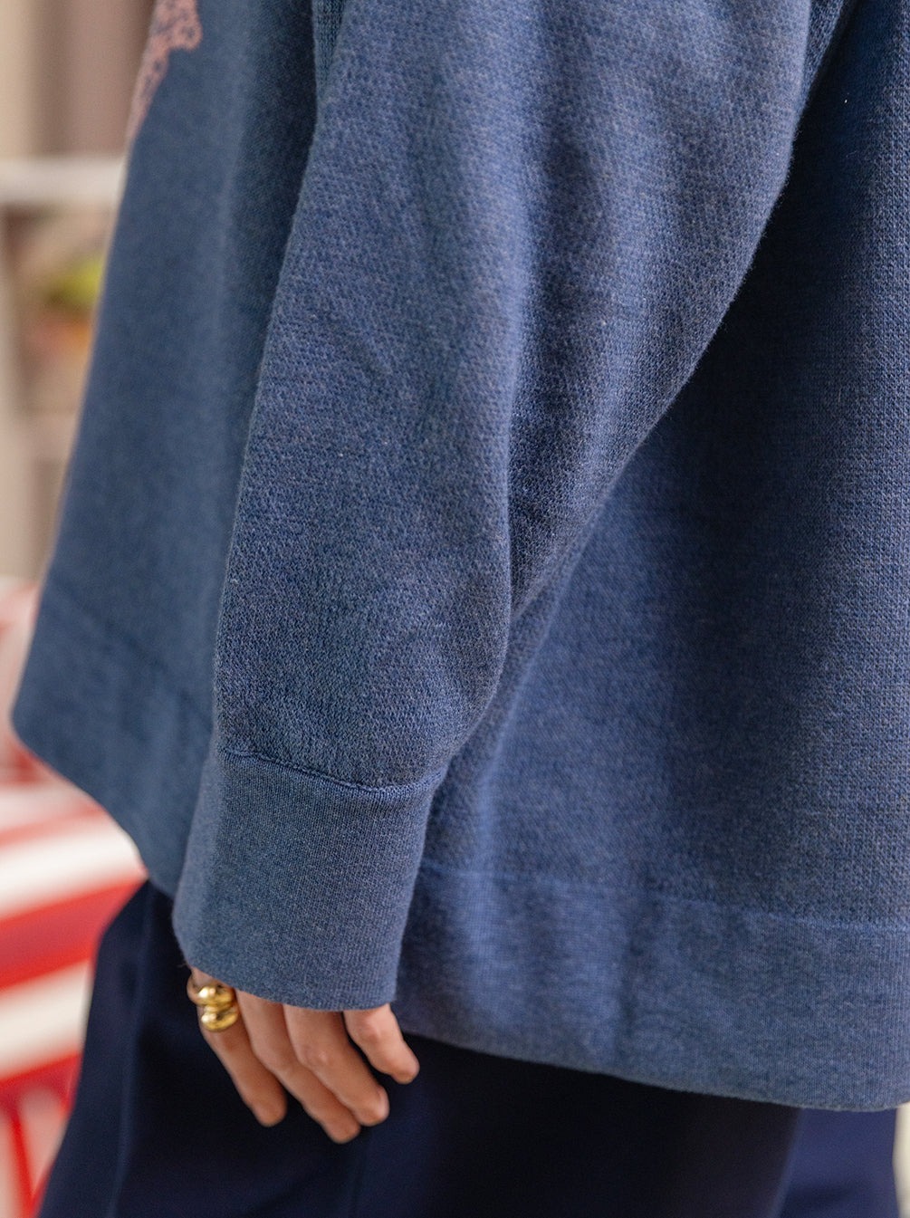 KIVA CREW NECK KNIT TOP - KAMI