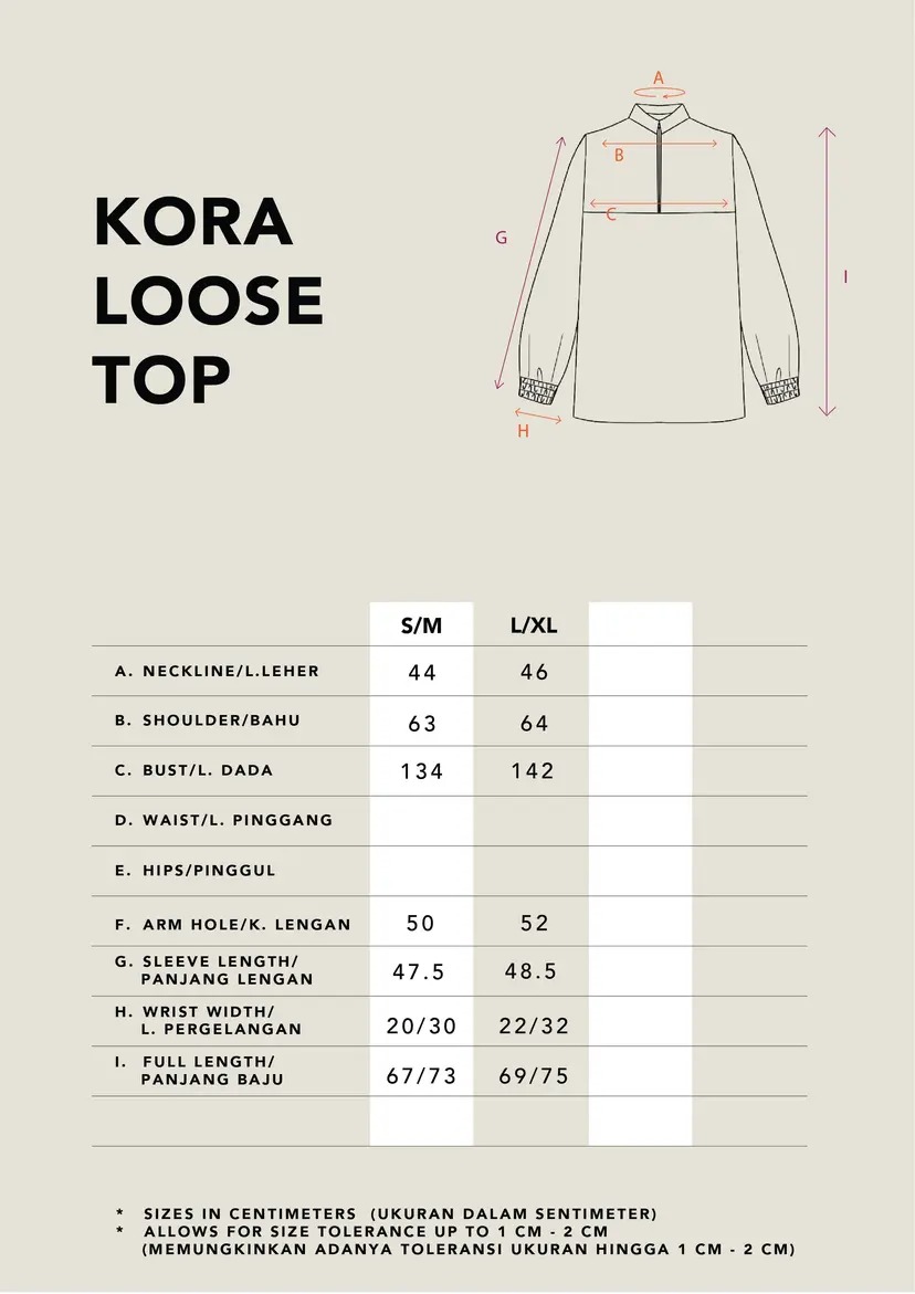 KORA LOOSE TOP - KAMI