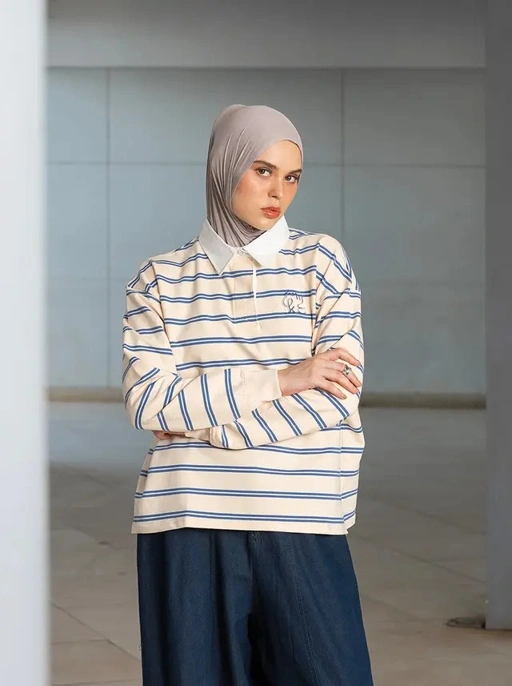 Image of KUMI HALF BUTTON T SHIRT TOP - KAMI