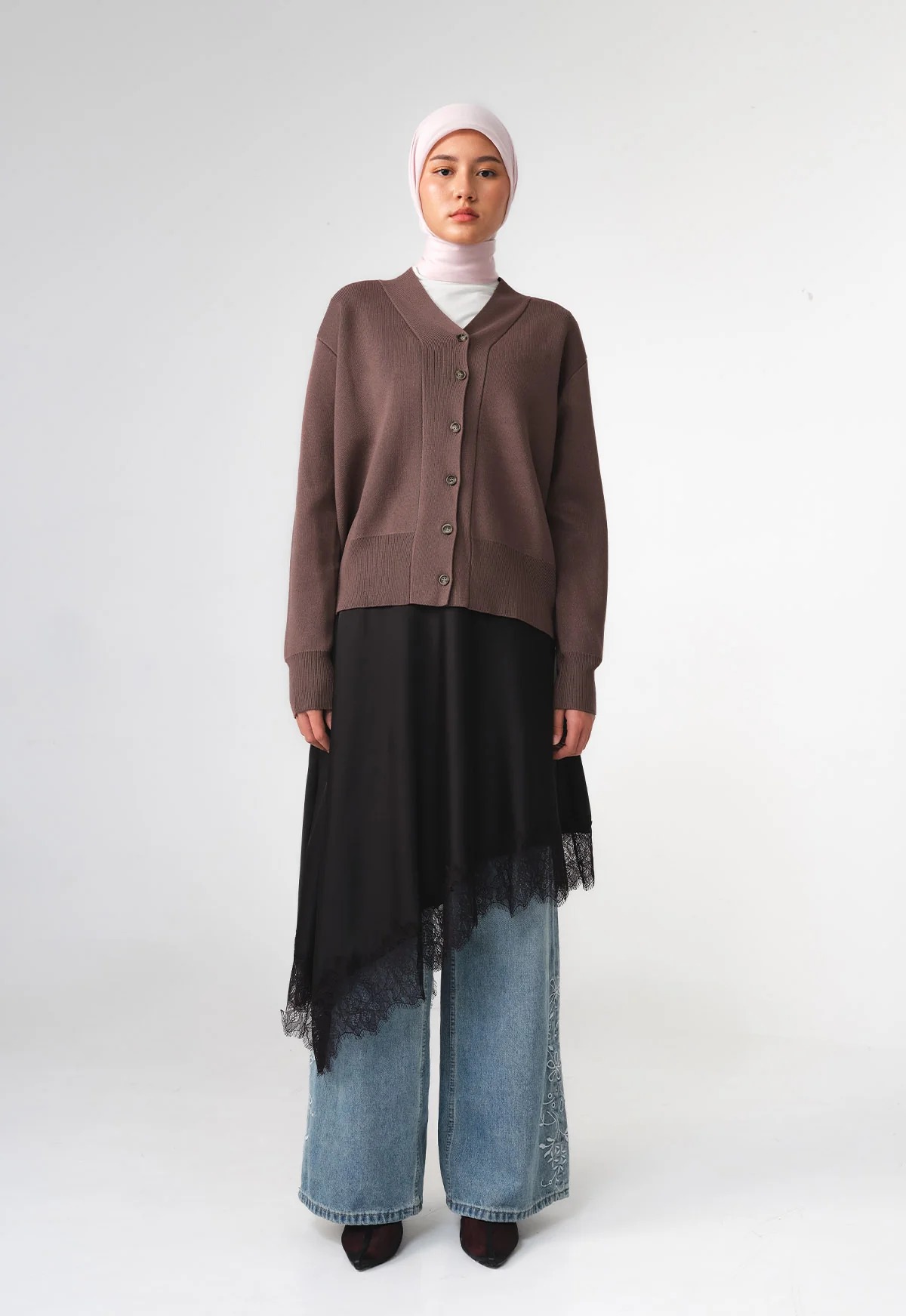 RAMYA KNIT CARDIGAN - RIA MIRANDA
