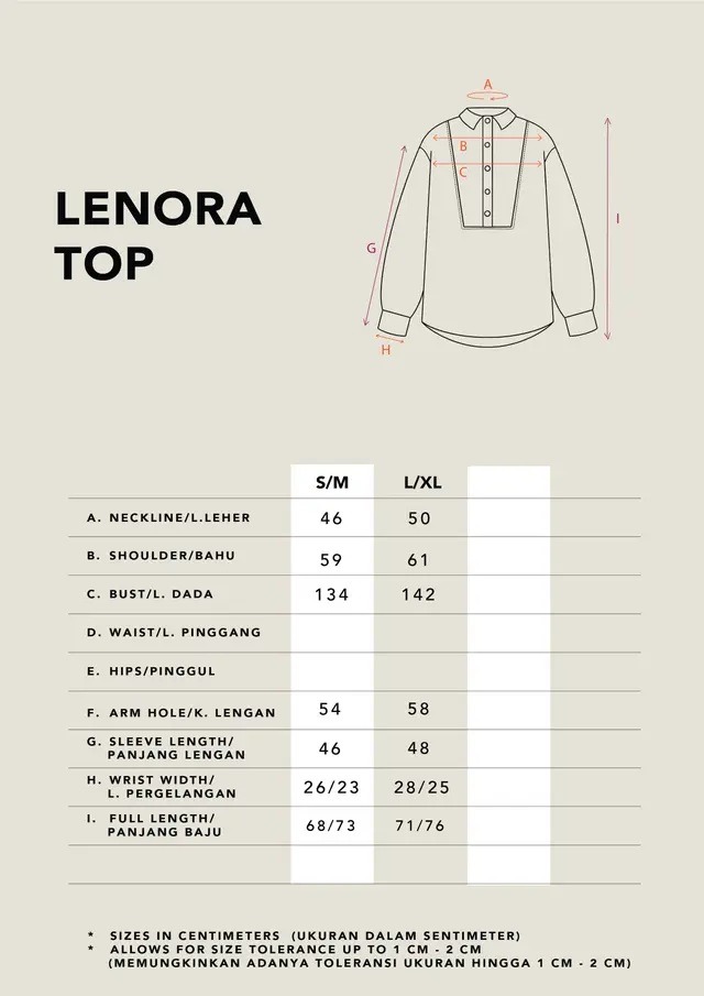 LENORA HALF BUTTON TOP - KAMI