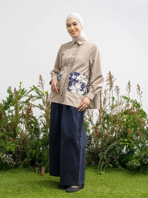 Image of LILOU REGULAR FIT TOP - KAMI